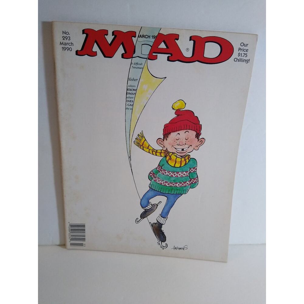 MAD #293 March 1990 Mad Magazine Comic Book Lethal Weapon 2 Parody Spoofs